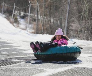 Shawnee Mountain snow tubing