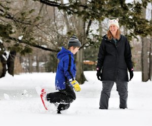 Snowshoe or just hike around Gore Place grounds. Photo by Eric Workman/TMP Images courtesy of Gore Place