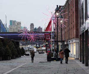 South Street Seaport is a lovely destination for a winter walk