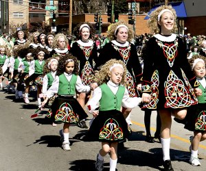 South Side's St. Patrick's Day Parade brings out thousands of people for dancers, bands, and 119 floats. Photo by Kate Gardiner via Flickr