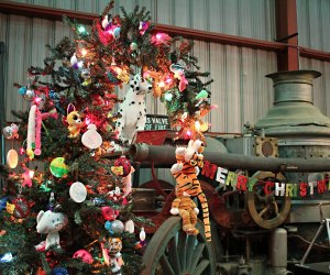 Delight in the Festival of Trees at the SE Railway Museum. Photo courtesy of the museum