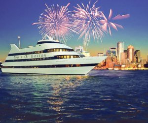 Image of ship in Boston Harbor - Teen birthday parties in Boston.