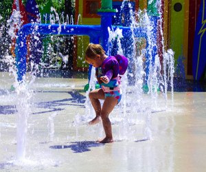 Enjoy the tot-friendly water features at SplashDown Beach. Photo courtesy the park 