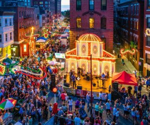 The streets of Boston host family-friendly festivals this summer. St. Antony's Feast photo by Matt Conti Photography / MattConti.com