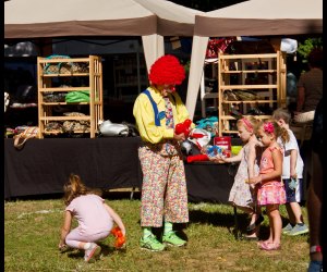 Clowning around all weekend  at St Peter’s Annual Apple Festival. Photo courtesy of the festival