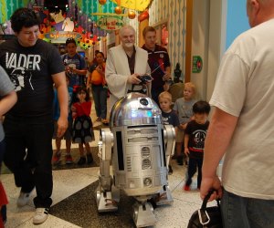 Kids can meet their favorite Star Wars characters during a special meet-and-greet. Photo courtesy of the Children's Museum of Houston. 