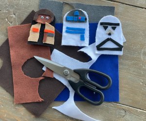 Stars Wars Day Activities for Kids: Star Wars Finger Puppets
