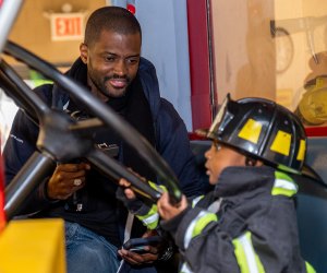 10 Free Things to Do in Staten Island When It's Freezing Be a firefighter at the Staten Island Children's Museum. Photo by Lance Rhea for the museum