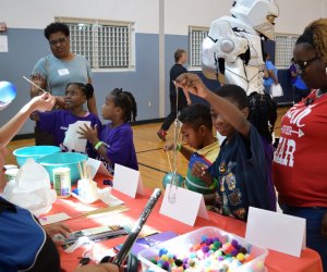 Explore the world of STEM at this STEM Community Day Festival./Photo courtesy of Carlos Aguilar and Brittani Broussard.