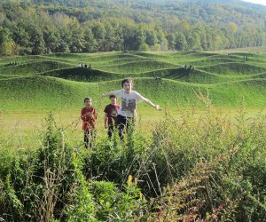 Storm King Art Center offers plenty of room to run and explore on a fall day trip