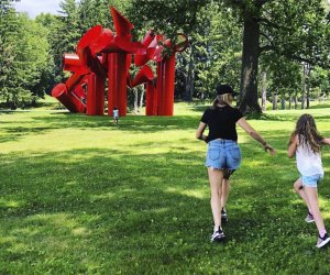 Storm King's towering pieces beg visitors to draw closer. Photo courtesy of @jenterratravels