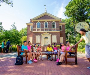 Photo of Storytelling Benches courtesy of J. Fusco for Visit Philadelphia