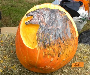 Pumpkins come in all shapes, sizes, and designs in Stratford. Photo courtesy of the Town of Stratford