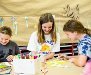 Summer@Potomac's camp offerings include financial literacy, sports, sewing, and more. Photo courtesy of Summer@Potomac