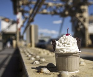 Photo of Mystic Drawbridge Ice Cream-Visiting Connecticut with Kids.