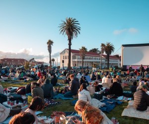 A San Francisco summer means outdoor movies. Photo courtesy of San Francisco Parks Alliance Facebook page