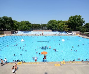 Free pools in NYC Sunset Park Pool