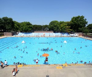 Brooklyn's Sunset Park Pool is one of 15 public pools set to reopen for summer 2020. Photo courtesy of NYC Parks