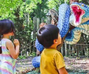 Supersized Creatures at Stone Zoo is just one of the awesome things to do in Boston this weekend with kids! Photo courtesy of the Zoo