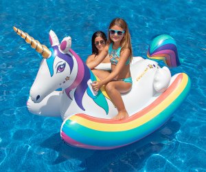 11 Crazy Awesome Pool Floats for Kids and Babies on Amazon and Target Mommy Poppins Things To Do in Anywhere with Kids