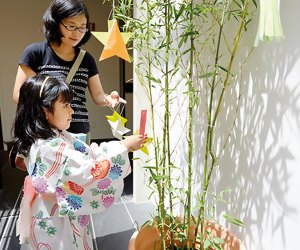 Celebrate the Japanese star festival, Tanabata, at the Japan Society. Photo courtesy of the Japan Society