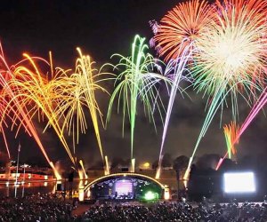 Get a headstart on Fourth of July fireworks at TD Bank's Celebrate America show. Photo courtesy of the event