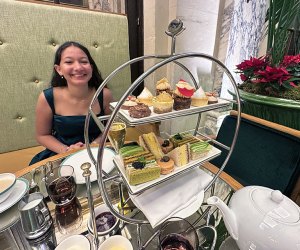 Afternoon tea at The Palm Court in The Plaza is a long-celebrated tradition and a memorable outing during the holidays or perfect experience gift. Photo by Jody Mercier