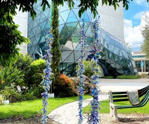 exterior shot of the dali museum