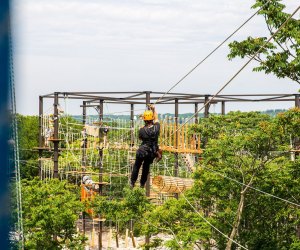 Take in the view from above at the Forge Lemont Quarries. Photo courtesy the park