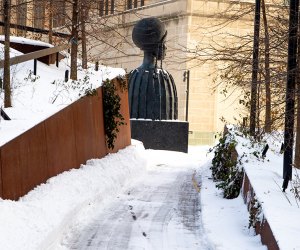 Simone Leigh's Brick House can be seen on a winter hike along The High Line