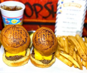 Get the classic kid's Burgers and Fries for FREE every Monday at The Hop Shoppe. 