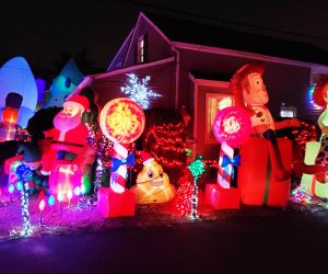 The Martin's Christmas Corner. nj holiday lights