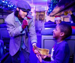 Take a magical one-hour trip to the North Pole on the Polar Express in Whippany, New Jersey.