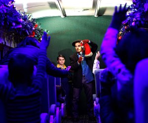 Take a magical ride to the North Pole on the Whippany Railway's Polar Express. Photo courtesy of the Polar Express