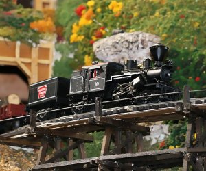 The TMB Model Train Club hosts open houses this month for kids of ages. Photo courtesy of the train club