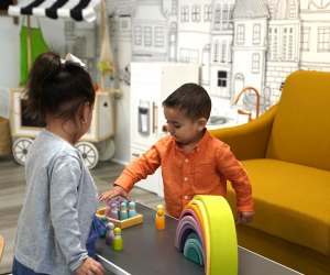 The Village is a sustainably focused play cafe and indoor playground in Edgewater