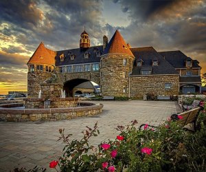 Image of The Towers in Narragansett - things to do with kids.