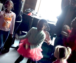 Join the kids on the dance floor for the family friendly Three Little Birds Reggae dance party. Photo courtesy of the Promontory