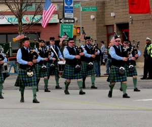 The Throggs Neck St. Patrick's Day Parade is a celebratory affair. Photo by Elizabeth Roche