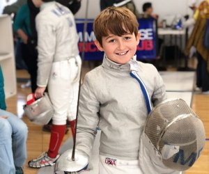 You won't have to fence them in with the top summer camps in Fairfield County! Photo courtesy of the Tim Morehouse Fencing Club