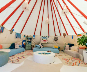 California Vacation Rentals for Families: Sleep in a tipi!