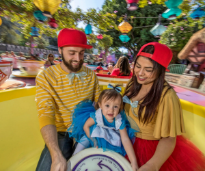 New Toddler Birthday Parties at Disneyland: Teacup Rides for Baby Alice