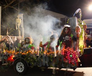 Trick or treat in New Jersey Toms River Halloween Parade