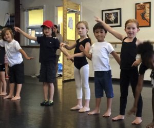 Image of young ballet dancers at Tony Williams Dance Center, one of the best Dance Camps near Boston.