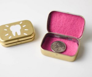Creative Tooth Fairy Ideas Kids Love: turn a mint box into a tooth box tooth fairy ideas
