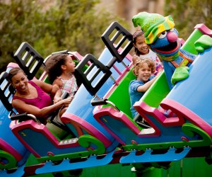 Young kids will love the Sesame Street-themed area at Busch Gardens Williamsburg.