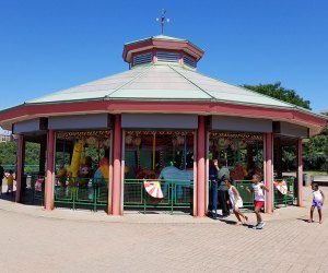 Carousels in NYC: Totally Kid Carousel in Riverbank State Park