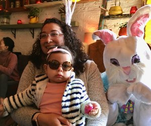 Easter Bunny pictures in NYC: Town Square's Easter egg hunt