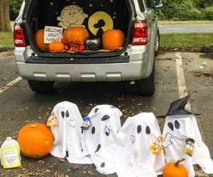 Some car owners use pop culture for decoration inspiration. Photo courtesy of Towson Trunk-or-Treat 