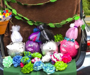This trunk was voted Most Festive at the 2021 Towson Trunk-or-Treat. Photo courtesy of the event